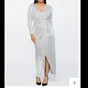 Jason Wu X ELOQUII Sequin Wrap Gown Size 16